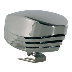 Enk.el horn 12v mini forkromet