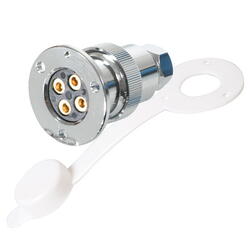 1852 dæksstik 4 poler 5amp - kraftig