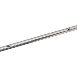 Kølskinne rf stål 19mm halv rund, 2,5m