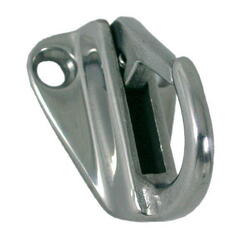 Fenderkrog med fjeder lås rf stål 38x32mm