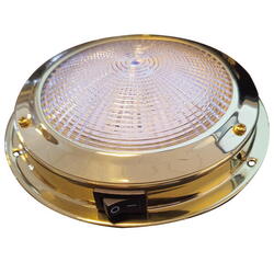 Led lampe messing ø137mm 12v