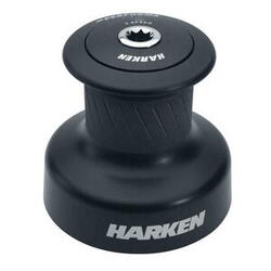 Harken Radial skødespil PT 2-speed  sort alu.