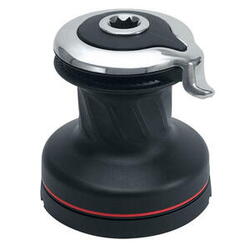 Harken Radial skødespil ST 1-speed  sort alu.