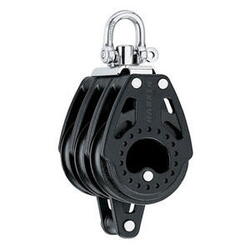 Harken Carbo Blok 75 mm tripel, svirvel, hunsvot