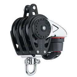 Harken Carbo Blok 75 mm tripel, svirvel, hunsvot,