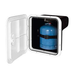 Nuova rade hvid gas beholder til 3 kg gasflasker