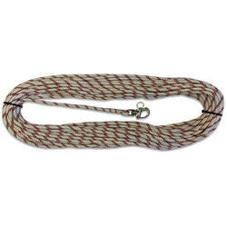 Liros fald m/svirvelhage 8mm x 30 mtr  hvid/rød