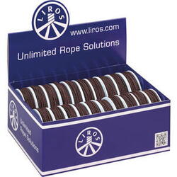 Liros Optisail 1.2mm sort-rød 20m