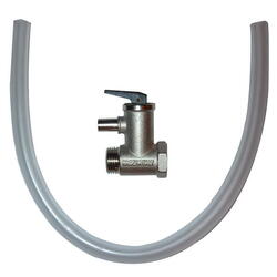 Quick sikkerhedsventil 1/2" 6 bar. til b3 varmtvandsbeholder