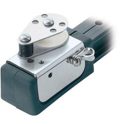 Ronstan endekontrol med blok 32mm skinne