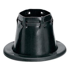 Gummibælg sort ø105mm med strips