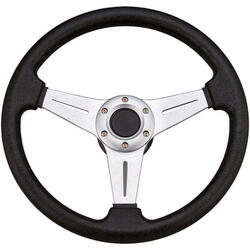 Sportsrat sort med alu