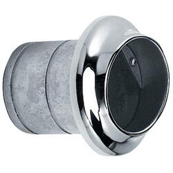 90mm r/f udst.gennemf. lige