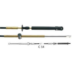 Ultraflex kontrolkabel c14 omc, 17 fod