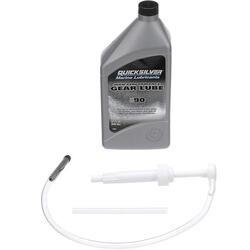 Quicksilver hp gear lube 0.946l med pumpe