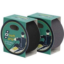 Psp soft grib tape - antiskrid tape sort 50mm x 4m