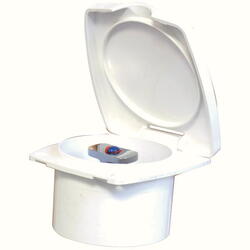 Blandings batteri hvid indbygning "new edge"