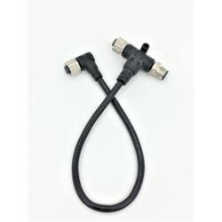 20cm Dropkabel med T-STYKKE og 90gr stik