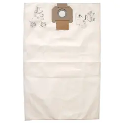 Fleece støvposer til DE 1230/1242 - 5 stk.