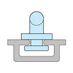 Bainbridge Allslip Mast Slides 15.8mm for Internal