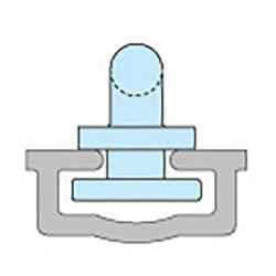 Bainbridge Allslip Mast Slides 22.2mm for Internal