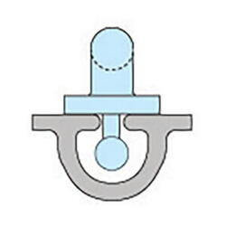 Bainbridge Allslip Mast Slugslides 8mm