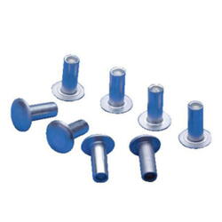 Bainbridge Aluminium Semi-Tubular Rivets 3.9 x 12.