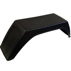 Skærm plast til 13" hjul sort