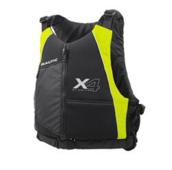 X4 kajakvest Sort-UV Gul