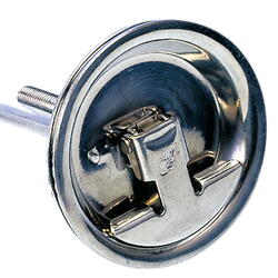 Roca dørkbeslag 70mm låsbar uden rigel aisi316