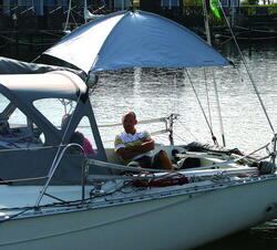 Solsejl cockpit 200x200cm