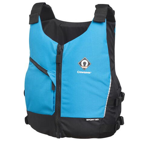 Crewsaver Sport 50N flydevest blå junior 30-40 kg