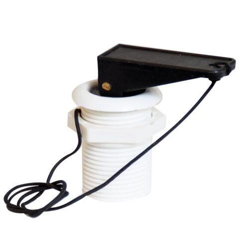 Lænseprop med gennemføring ø32/25mm l-46mm