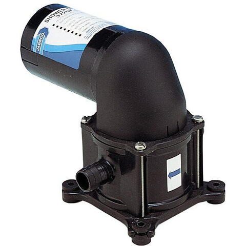 Jabsco membranpumpe 24v med filter 19mm