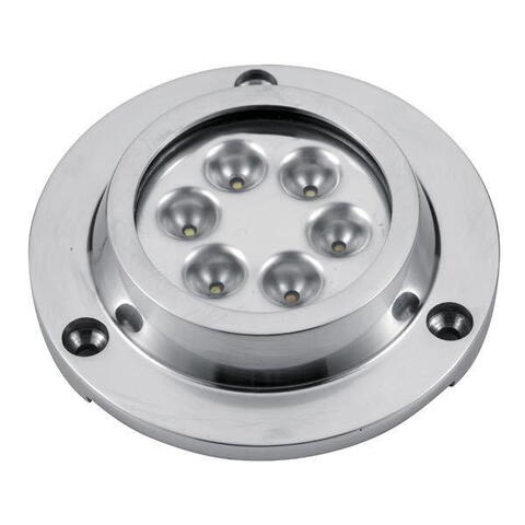 Undervandslys påbygning 14.2w 8-30v 6 led hvid