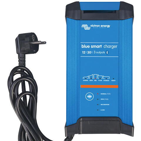 Victron blue smart lader 12v 15amp 3 grp. ip22