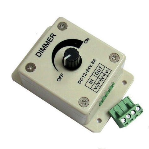 Nauticled pvm led dimmer, 10- 30v input, max 8amp output