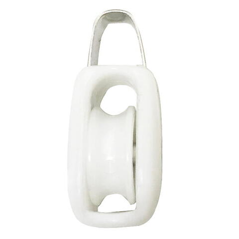 Blok ø25mm med bøjle til ø8mm line