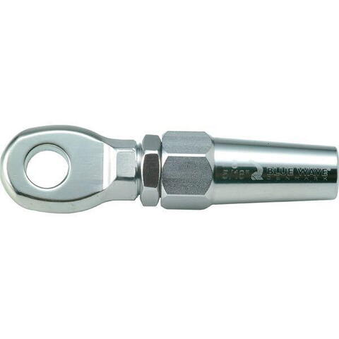 Blue wave valsefri øjeterminal  8mm