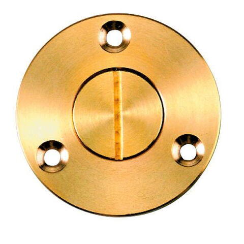 Lænseprop messing udvendig ø55mm, ind. ø: 19mm, hul ø: 23mm