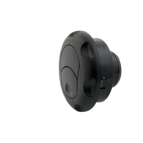 Varmluftdyse med luk ø55mm lige