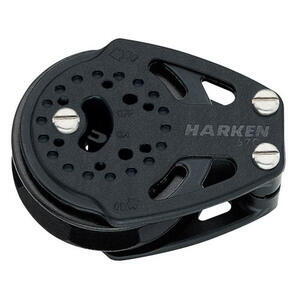 Harken Ratchet blok 57 mm enkelt, skildpadde