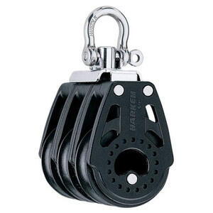 Harken Carbo Blok 40 mm tripel, svirvel