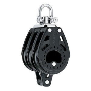 Harken Carbo Blok 75 mm tripel, svirvel, hunsvot