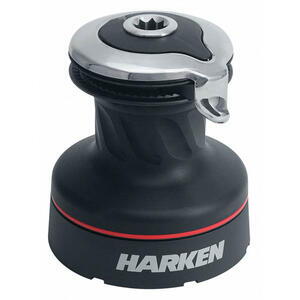 Harken Radial skødespil ST 2-speed  sort alu.