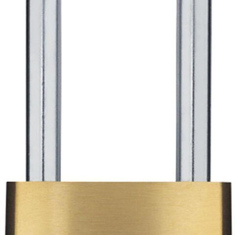 Abus kode hængelås messing med høj rf bøjle 50mm