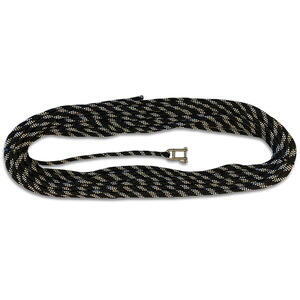 Liros fald m/nøglesjækel 10mm x 35 mtr sort/hvid