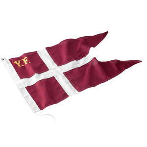 YF FLAG 150 cm. (79x150) broderet