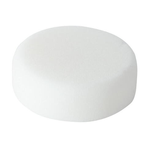 1852 professionel polerrondel hvid hård ø150 x 30mm