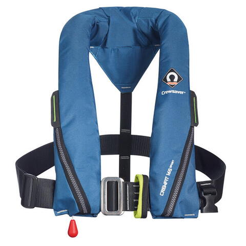 Crewsaver, Crewfit 165N sport blå med soft loop d-ring